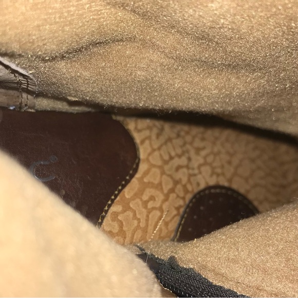 DISTRESSED FAUX LEATHER BOOTS. - Picture 12 of 14